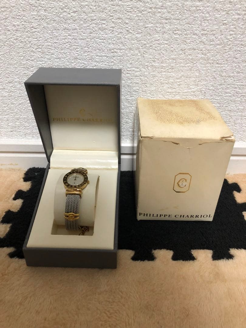 フィリップシャリオール 腕時計 サントロペ シェル ダイヤモンド 2748