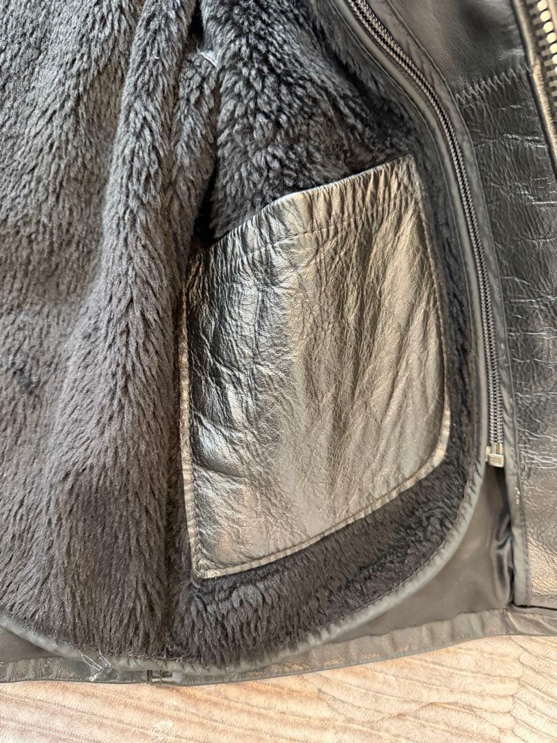 schott 643 シングルライダースジャケット 40