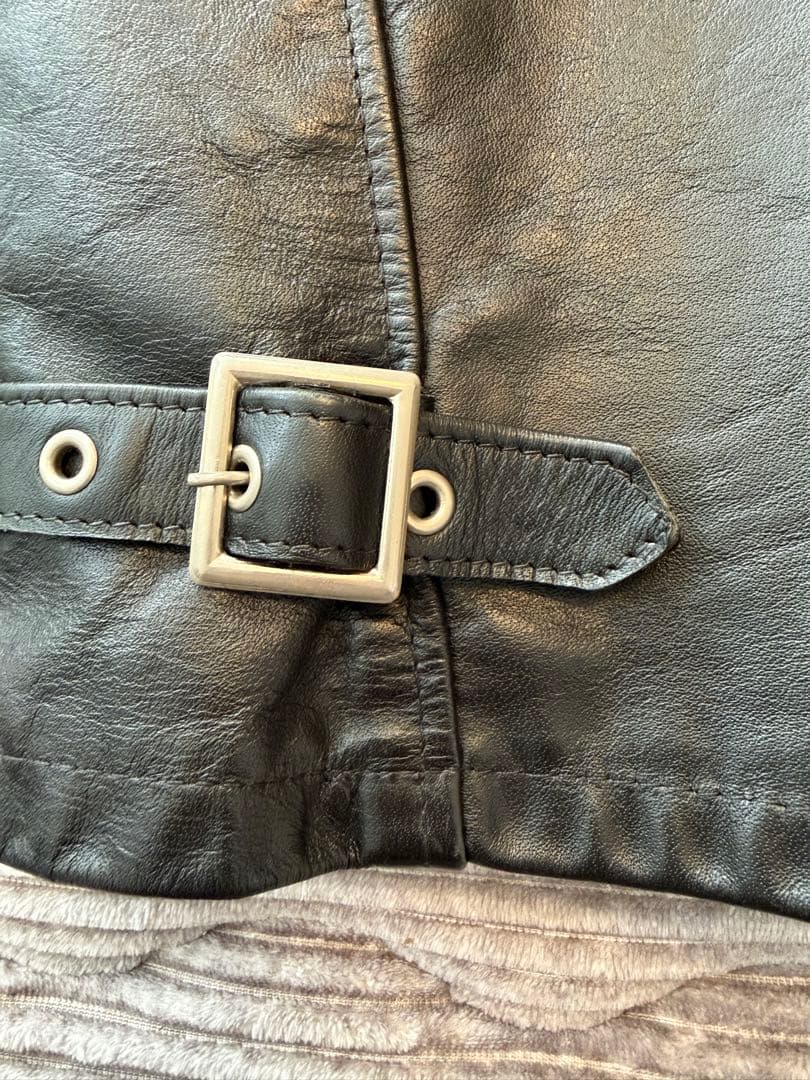 schott 643 シングルライダースジャケット 40