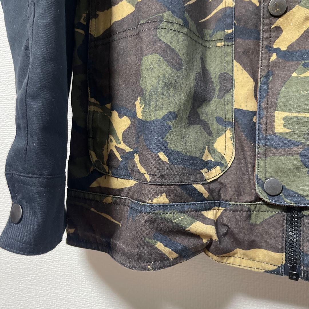 BURTON バートン スノボーウェア 迷彩 フード取外可能 S