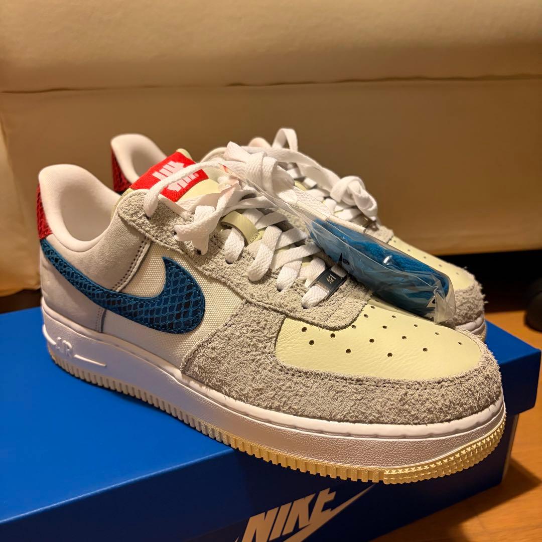 UNDEFEATED × Nike Air Force 1 Low White