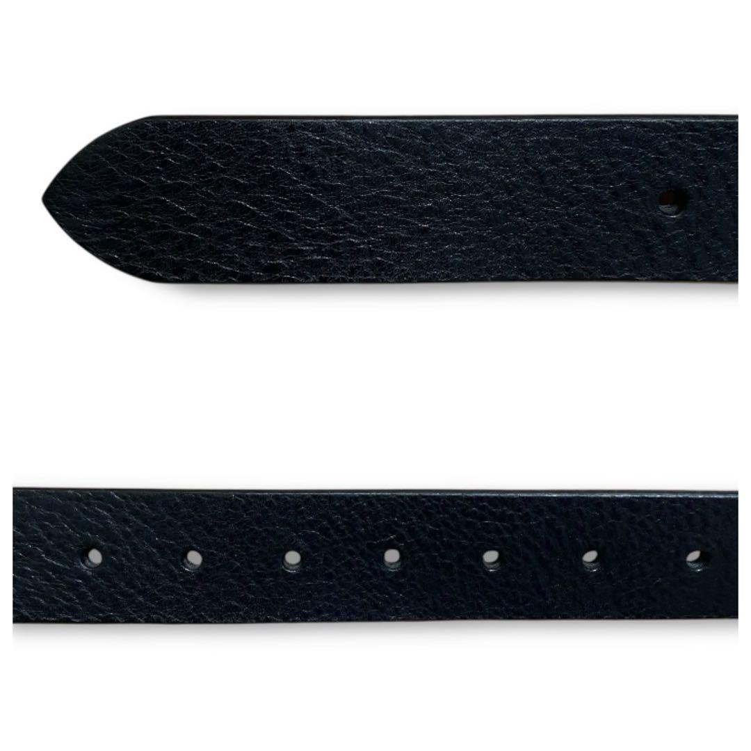 【新品未使用・タグ付】RATS レザーベルト 黒銀Ｌ 107cm キムタク 長瀬