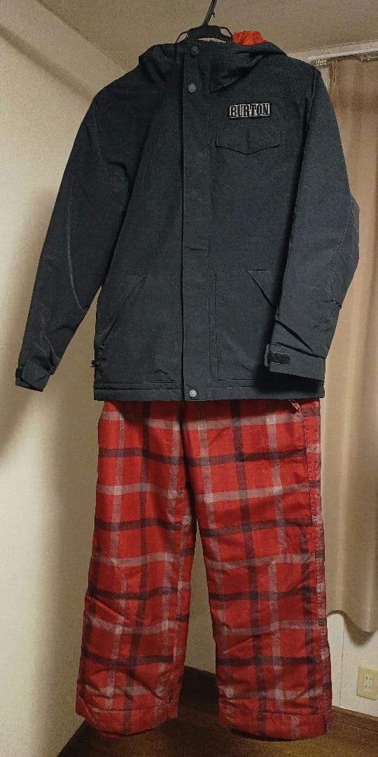 BURTON スノーボードウェア上下セット キッズL(150cm)
