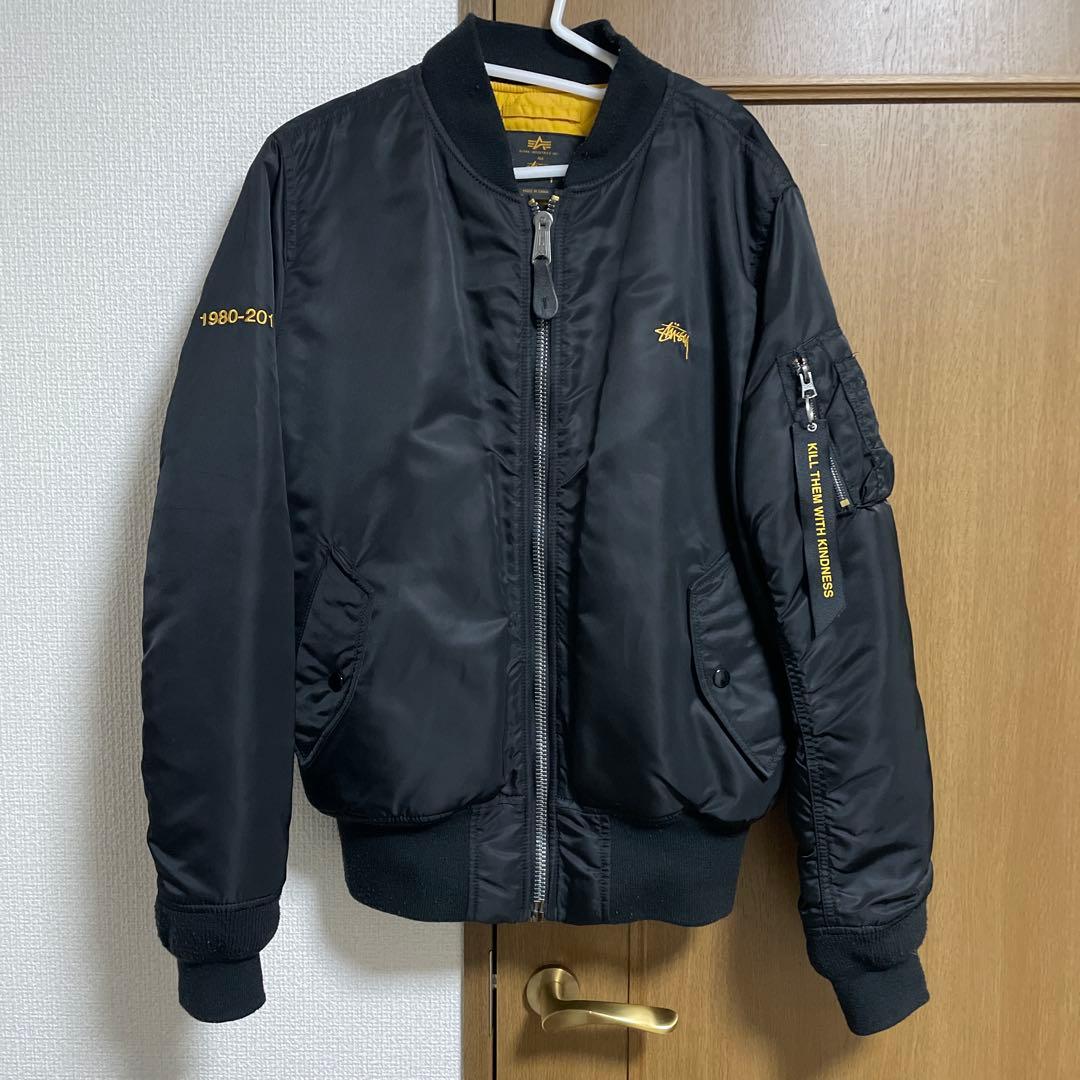 STUSSY × ALPHA MA1 35th限定