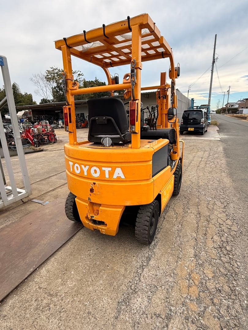 トヨタ フォークリフト オレンジ色 5FBL15 (動作済み)