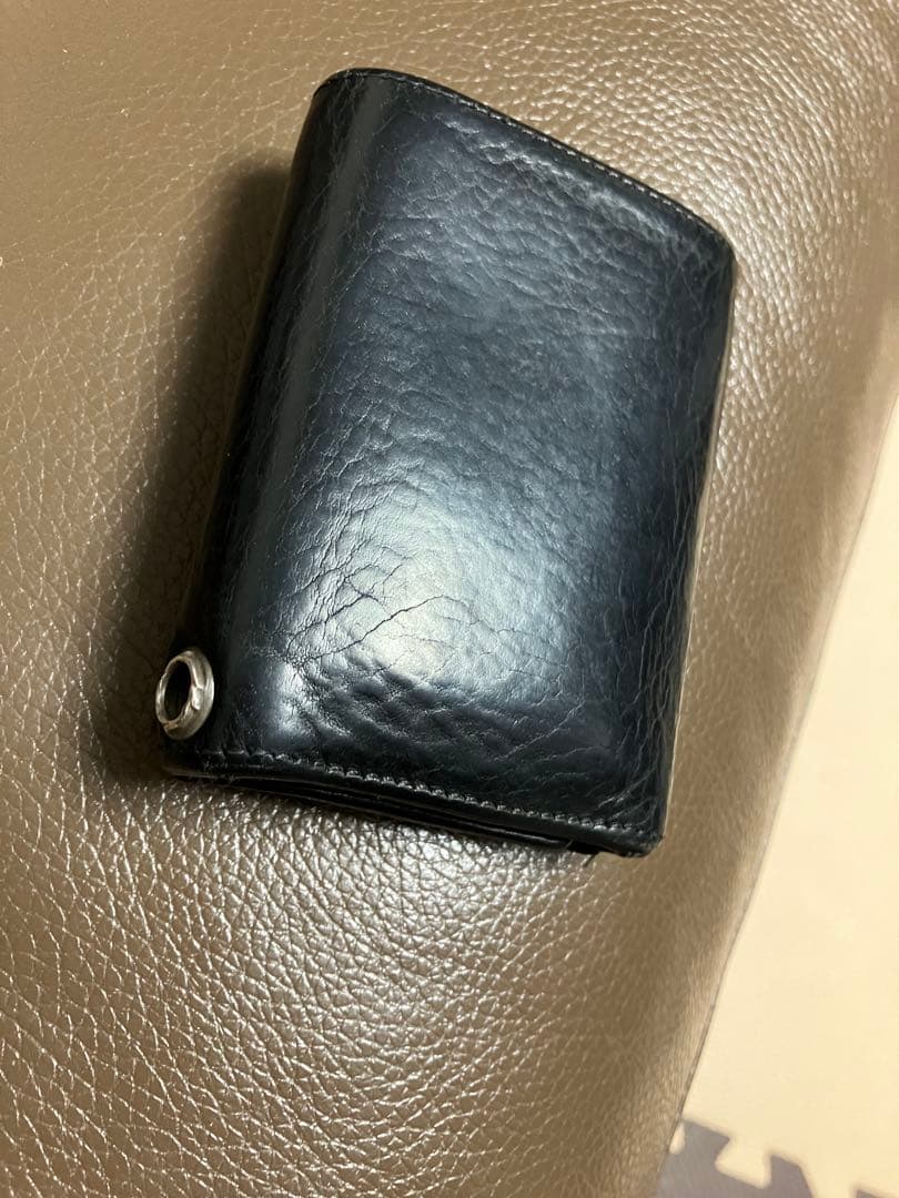 CHROME HEARTS クロムハーツ３フォールド ウォレット フレアボタン