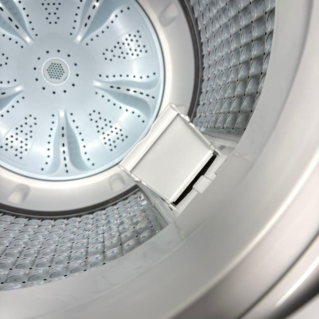 2025年製 洗濯機 一人暮らし 単身用 小型 保証付 送料無料 未使用に近い