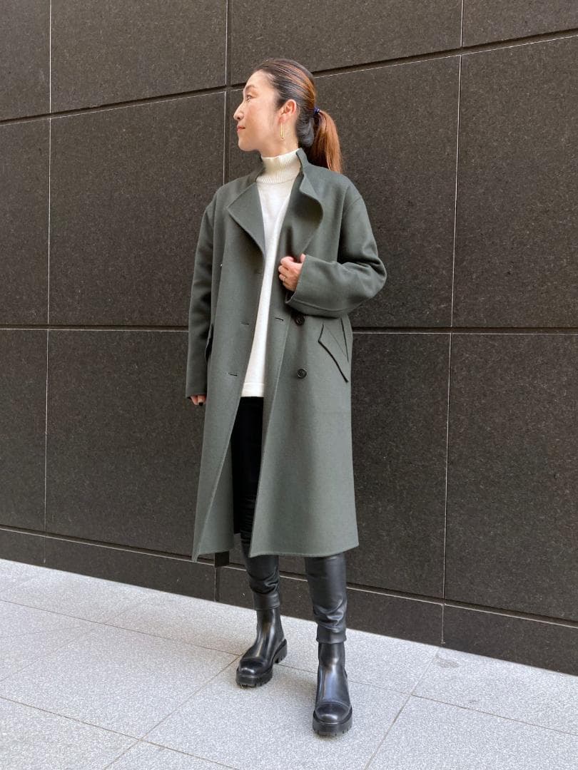 Theory 21AW ダブルブレスト コート ハンター P