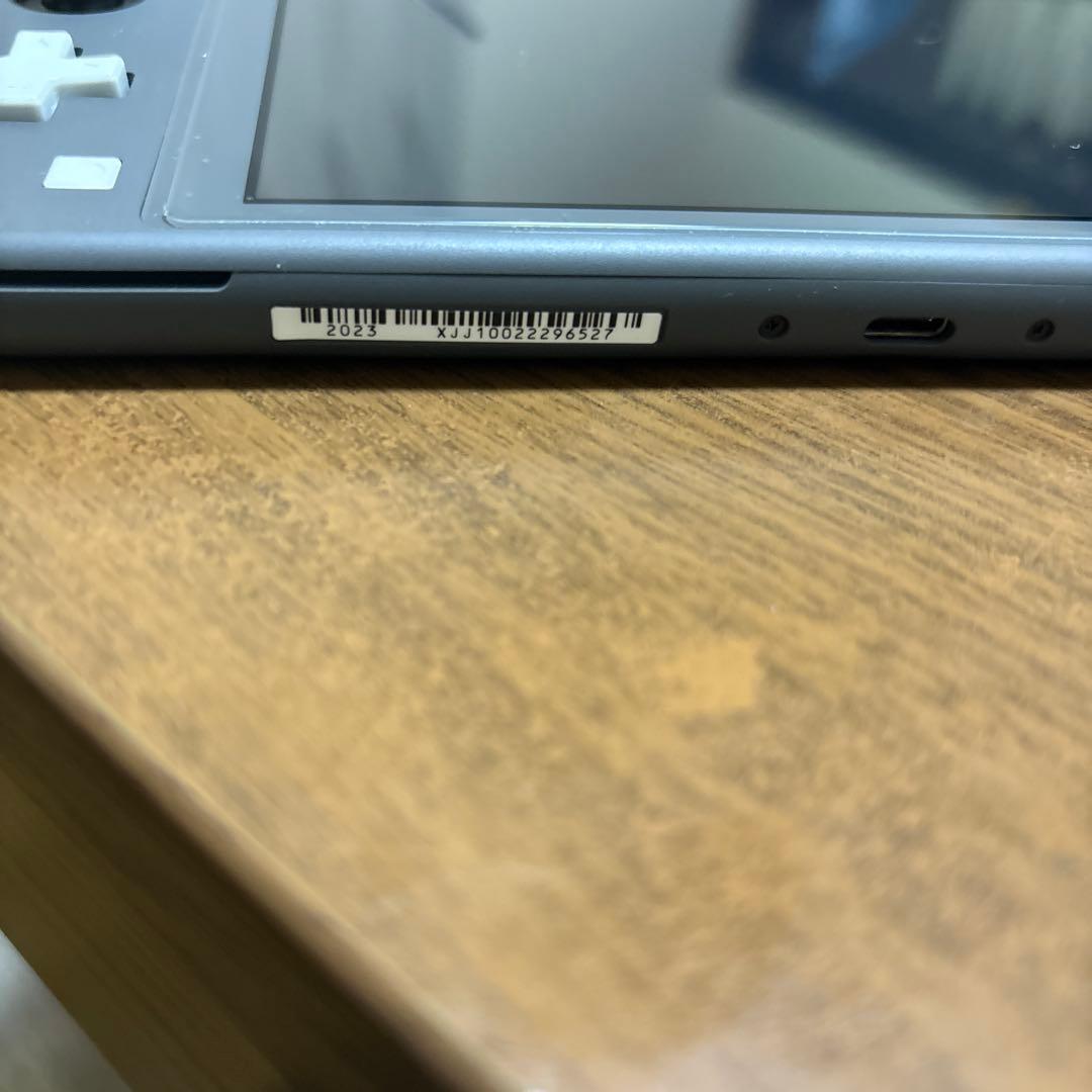 Nintendo Switch Lite グレー　ソフト３本とフィルム付きセット