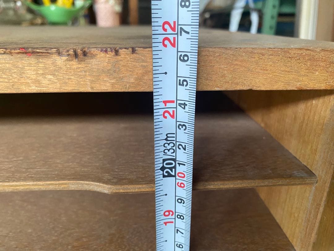 昭和レトロ　絵画棚　木製ラック　126×60×66cm 大型　美術室　学校