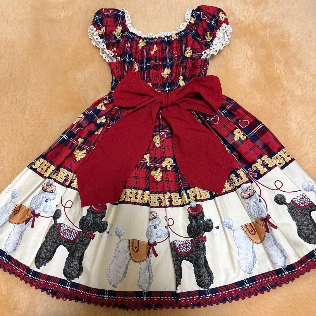 ば*★様 【週末限定値下げ中】シャーリーテンプル　半袖ワンピース 120cm プ