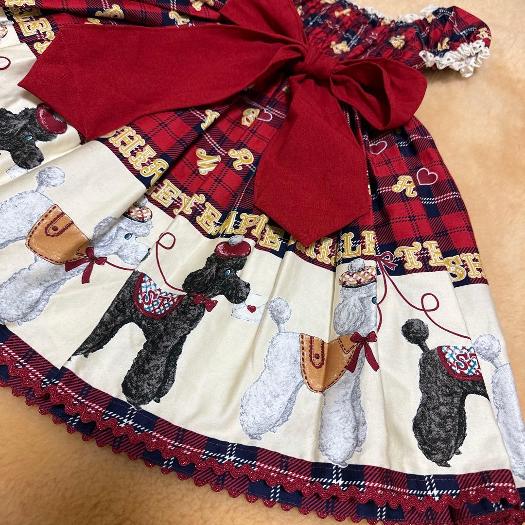 ば*★様 【週末限定値下げ中】シャーリーテンプル　半袖ワンピース 120cm プ