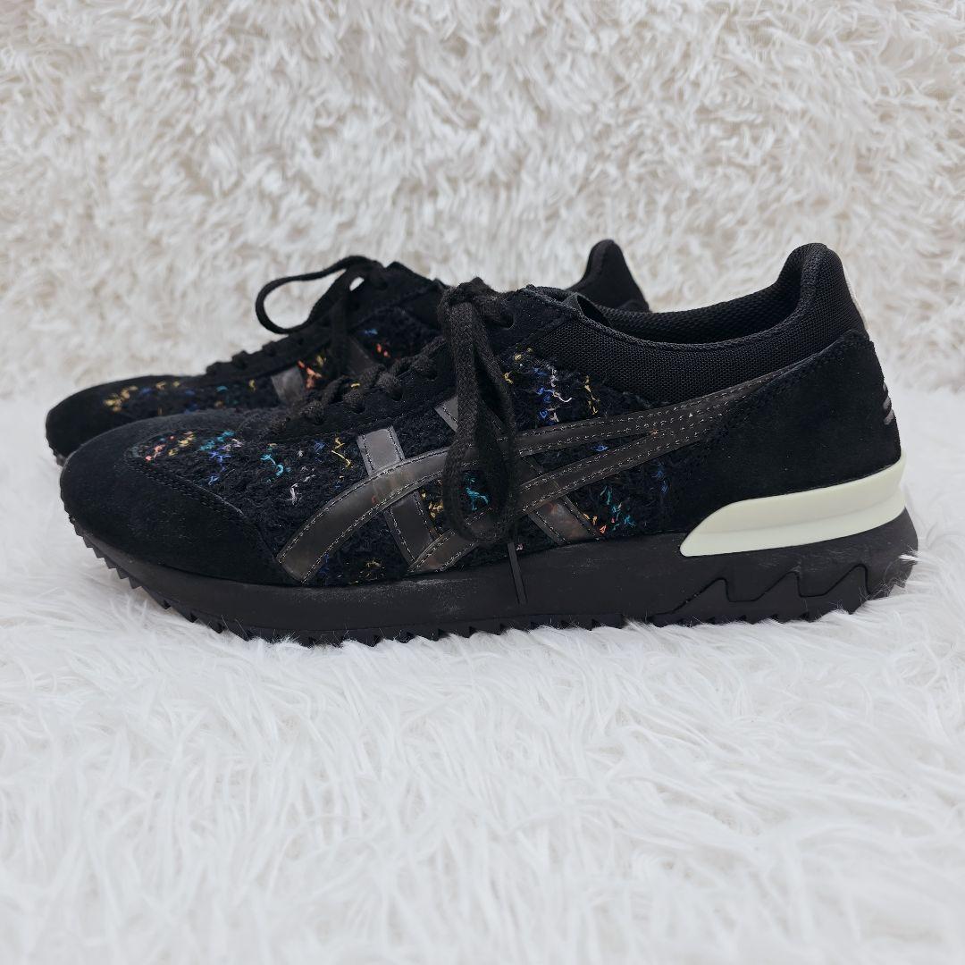 未使用級✨オニツカタイガー カリフォルニア78EX スニーカー 黒 24.5cm