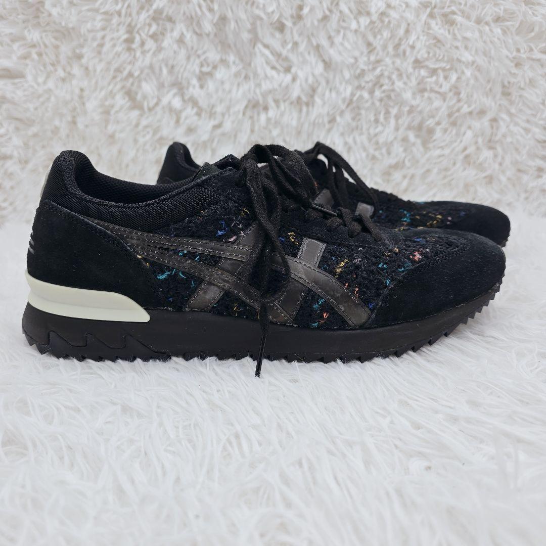 未使用級✨オニツカタイガー カリフォルニア78EX スニーカー 黒 24.5cm