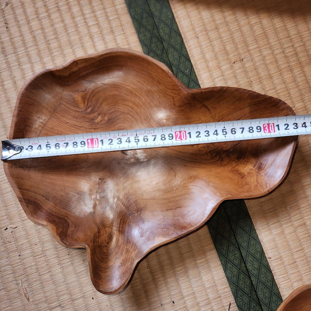 インドネシア　バリ島　アンティーク　木皿