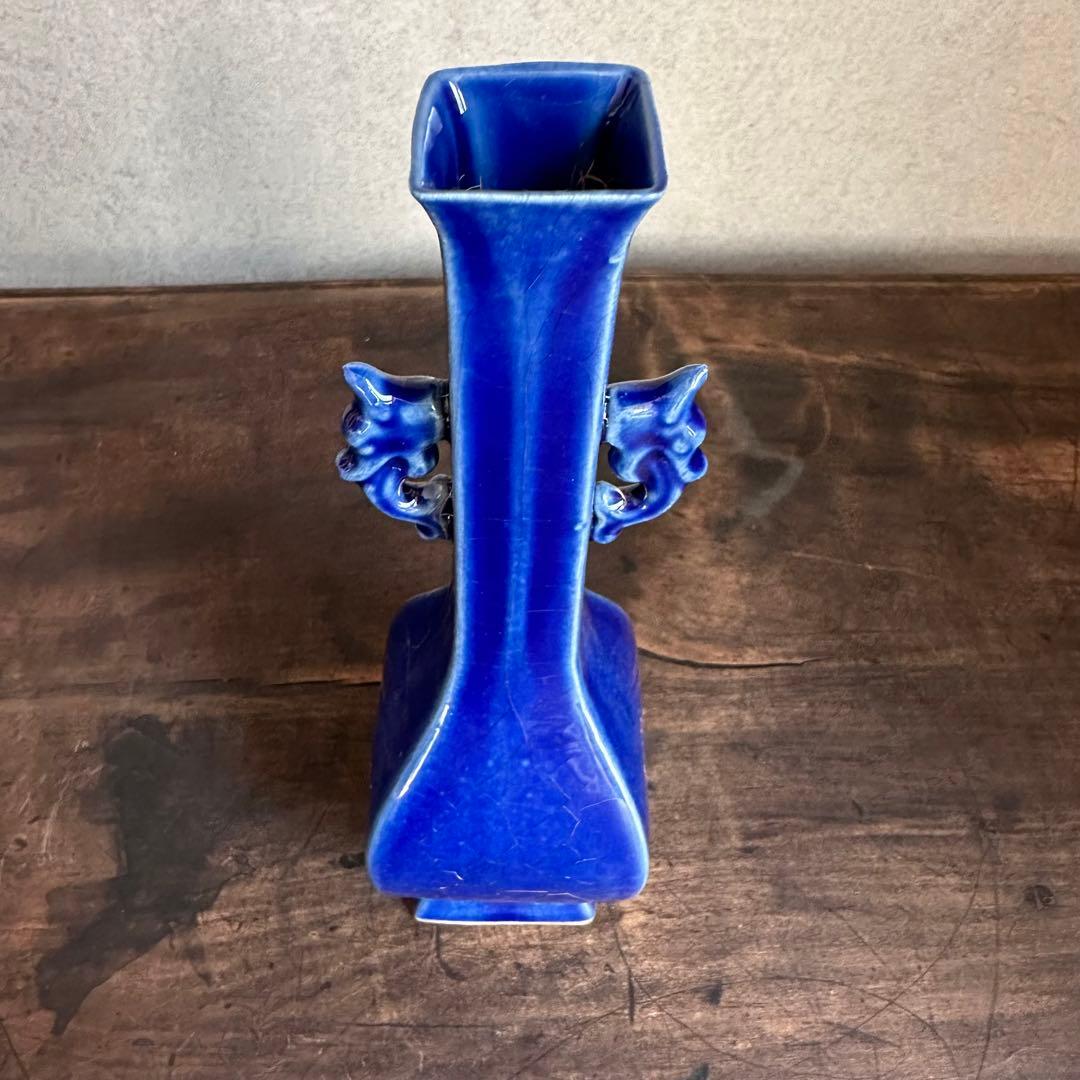 花瓶　官窯　青釉　花入　宋代　中国美術　古美術　中国古玩　骨董