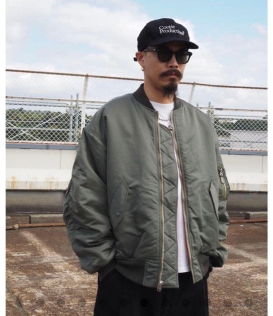 cootie MA-1 Flight Jacket オリーブ