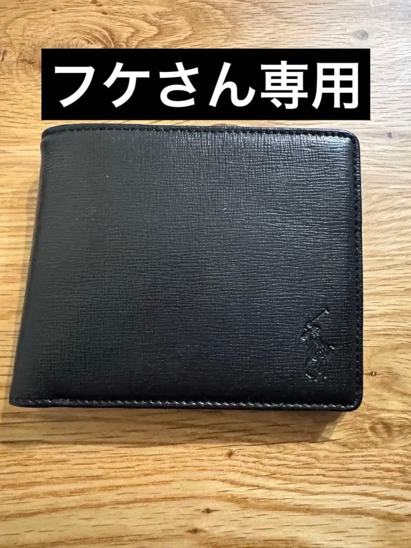 Polo Ralph Lauren 二つ折り財布 ブラック
