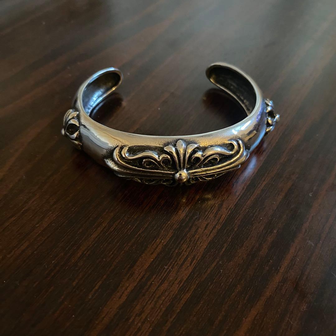 シルバー クロスバングル