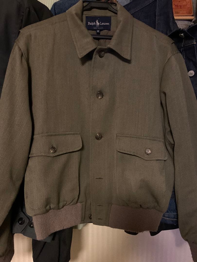 古*者様 Ralph Lauren オリーブグリーン ジャケット サイズ10