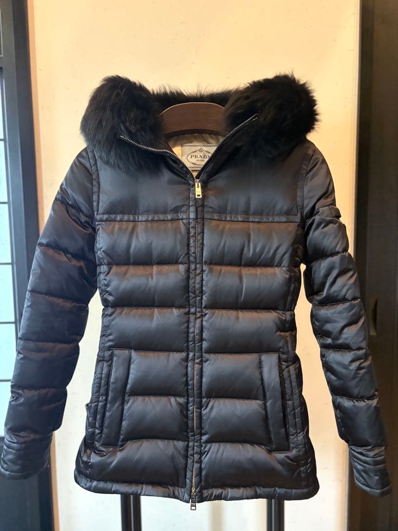 mm PRADAダウン　リアルファー　極美品