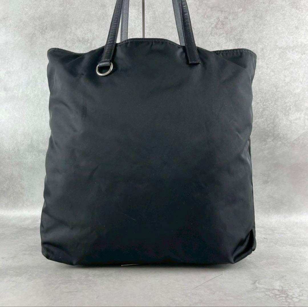PRADA ブラック トートバッグ　A4可