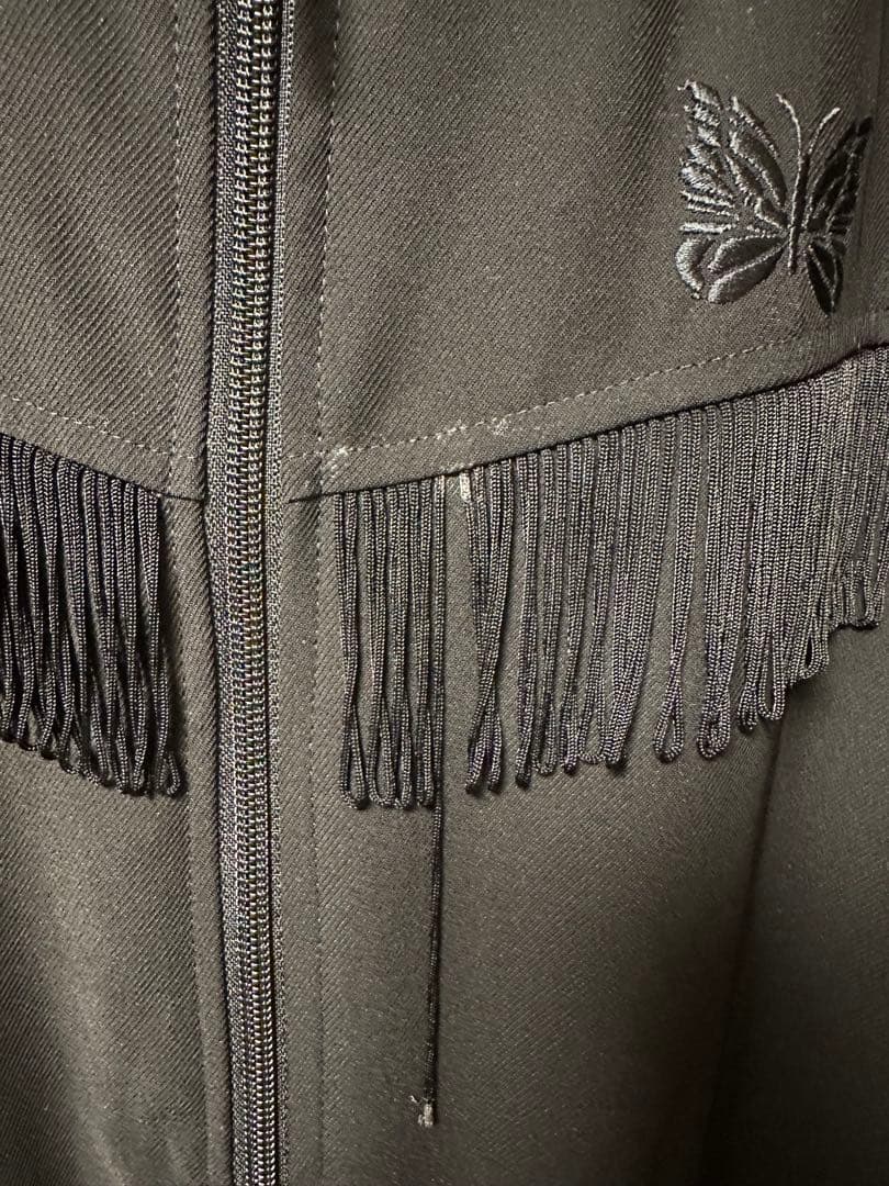 CITYSHOP NEEDLES ジャンプスーツ 黒 フリンジ