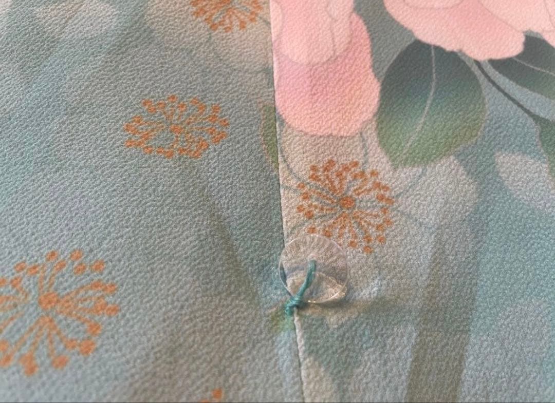 キャサリンコテージ　袴　120 卒園式　保育園　幼稚園　八重桜薄青×桃色