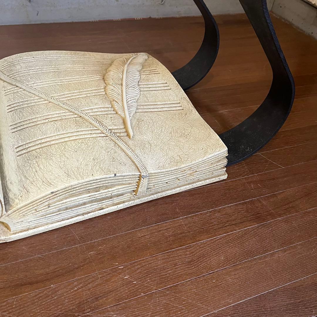 【アンティーク】ガラスセンターテーブル デザイナーテーブル 洋風レトロ 古家具