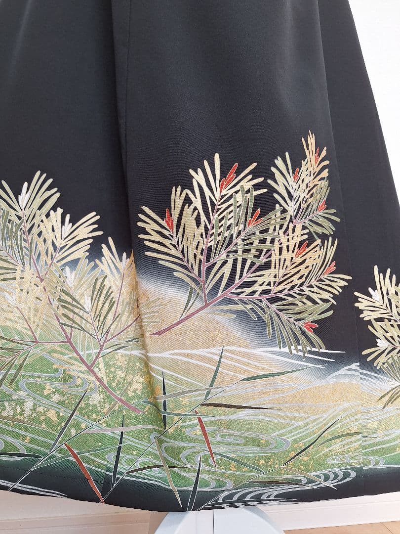 着物リメイクワンピース3680