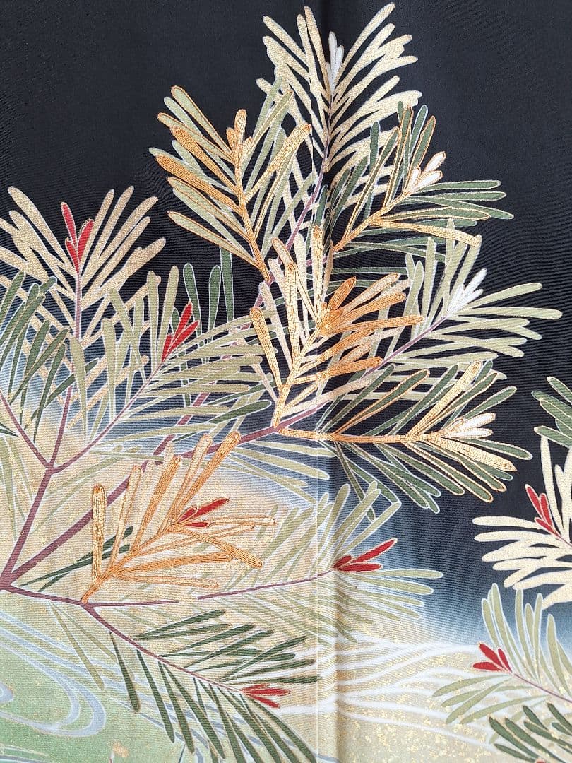 着物リメイクワンピース3680