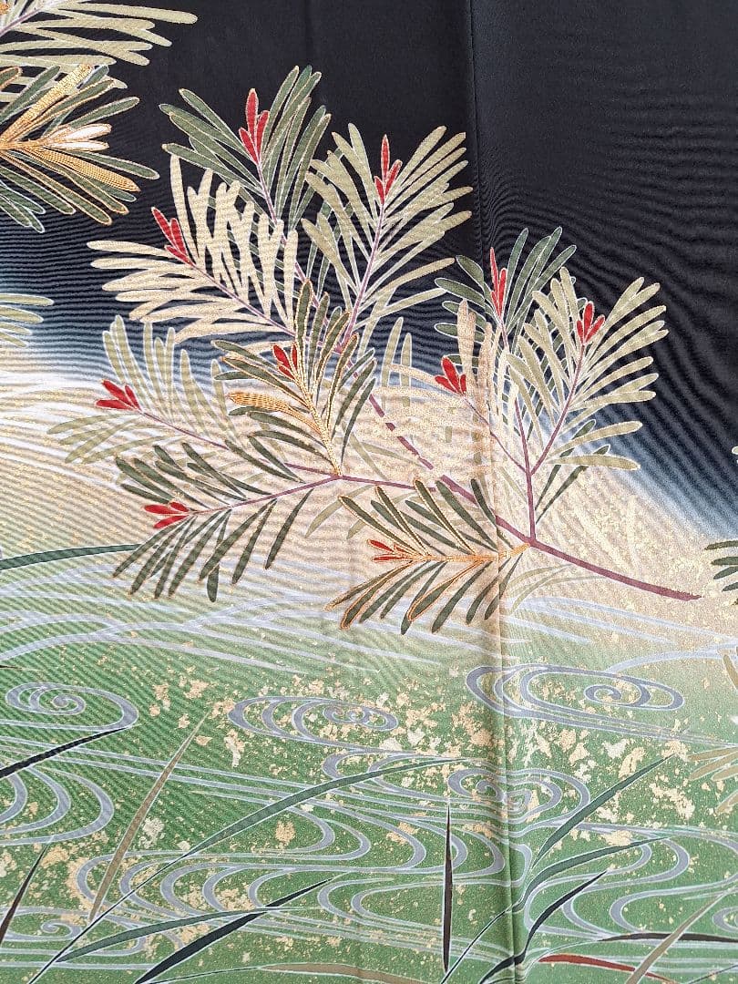 着物リメイクワンピース3680