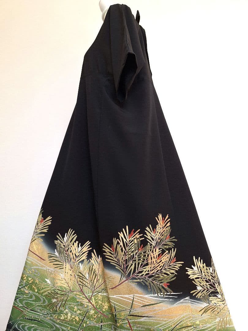 着物リメイクワンピース3680