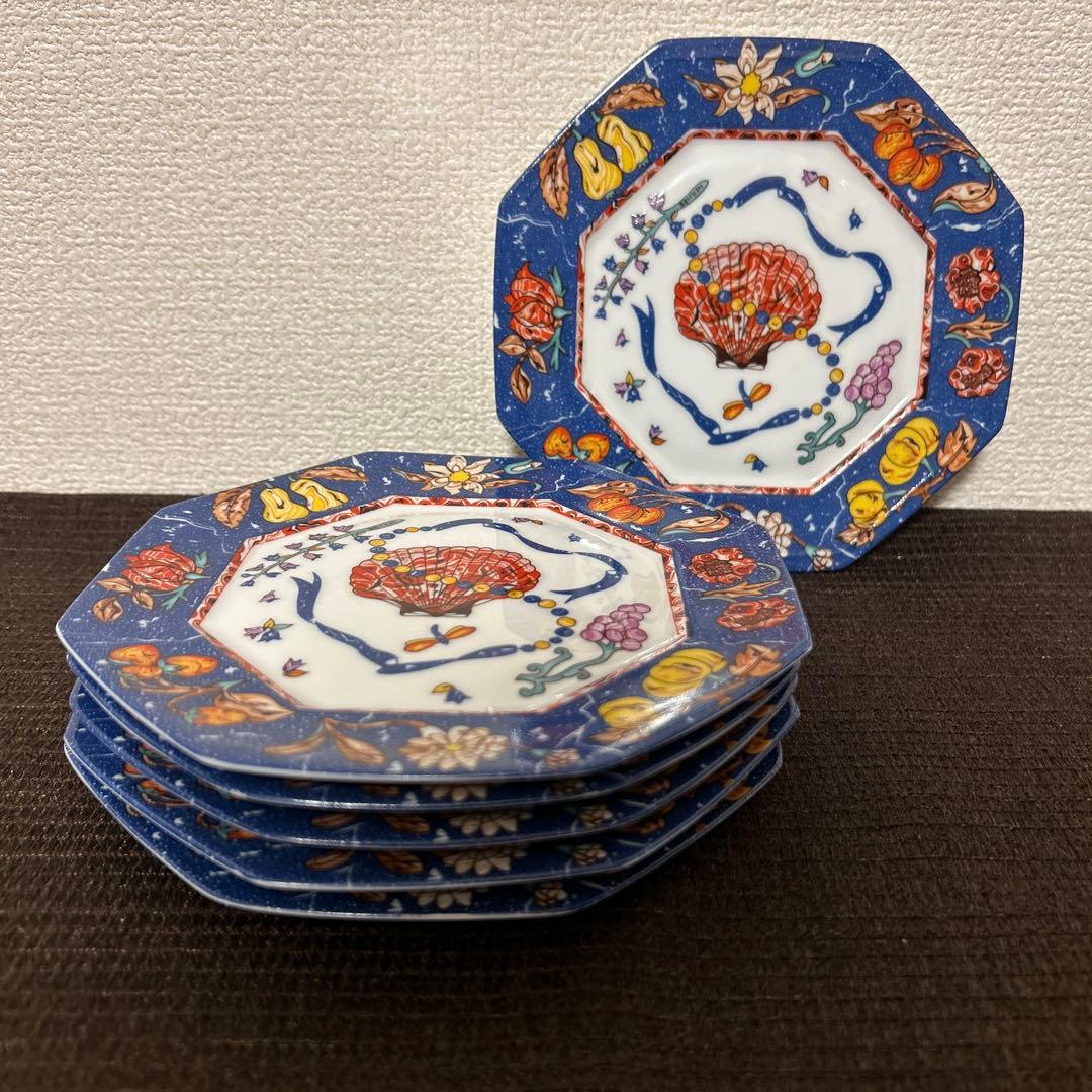 エルメス　ピエールドリアン　デザートプレート　オクタゴナルプレート　16cm