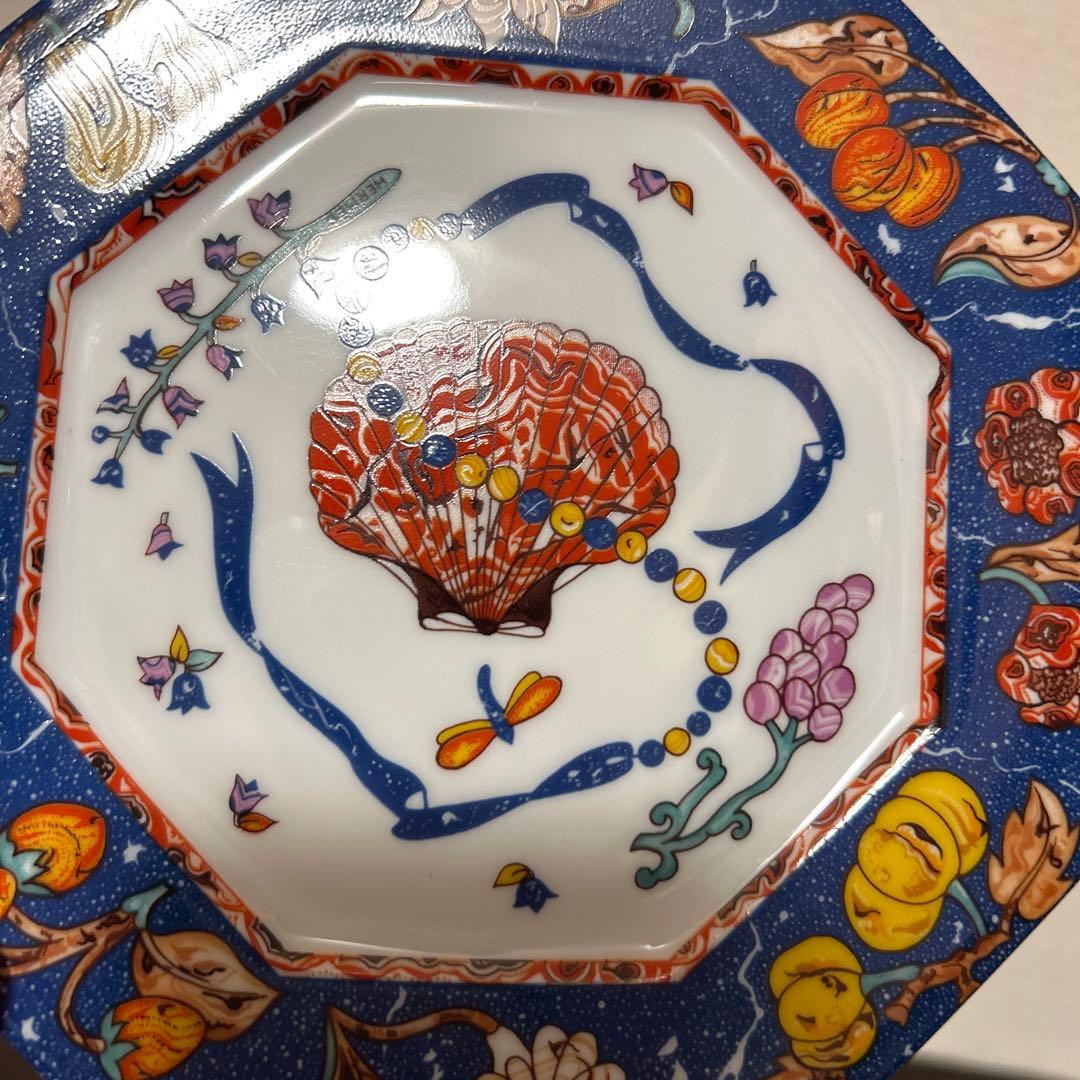 エルメス　ピエールドリアン　デザートプレート　オクタゴナルプレート　16cm