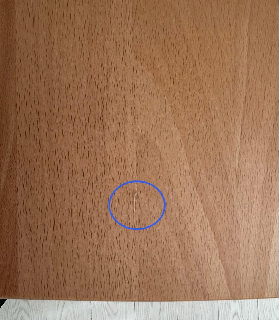 【kanamaru】MUJI 無印良品 ブナ材テーブル 150cm