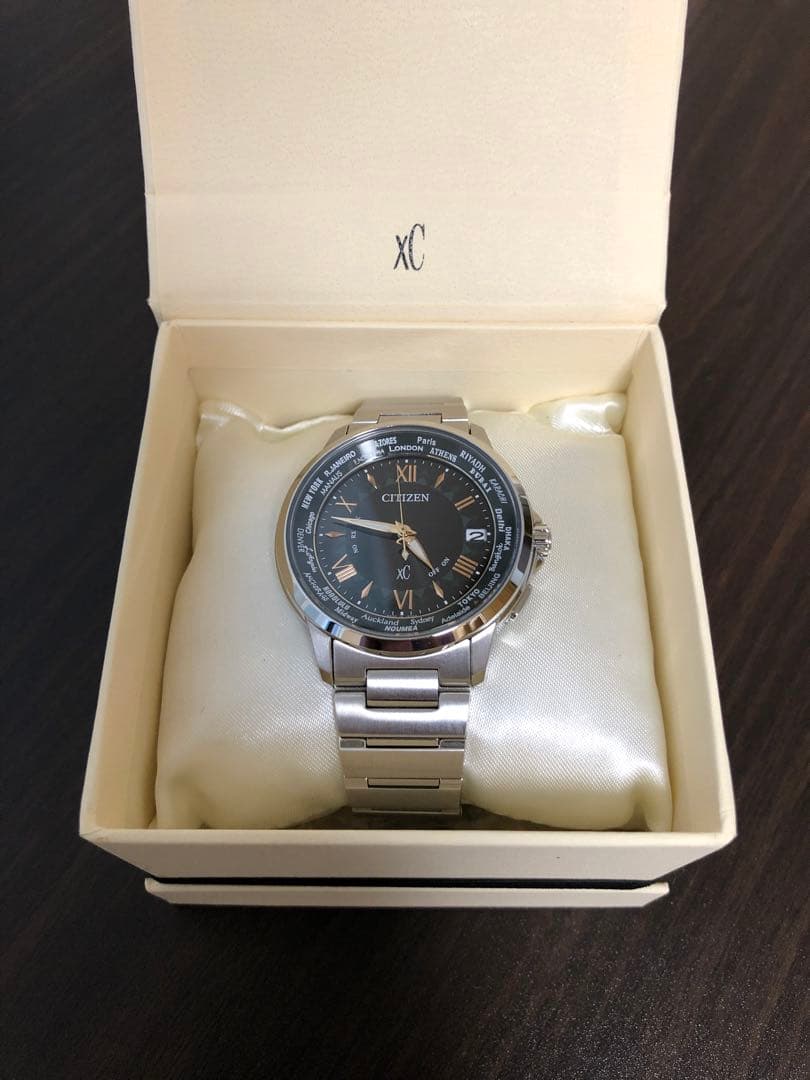 極希少 CITIZEN xC H149‐T018335 限定モデル 緑/金