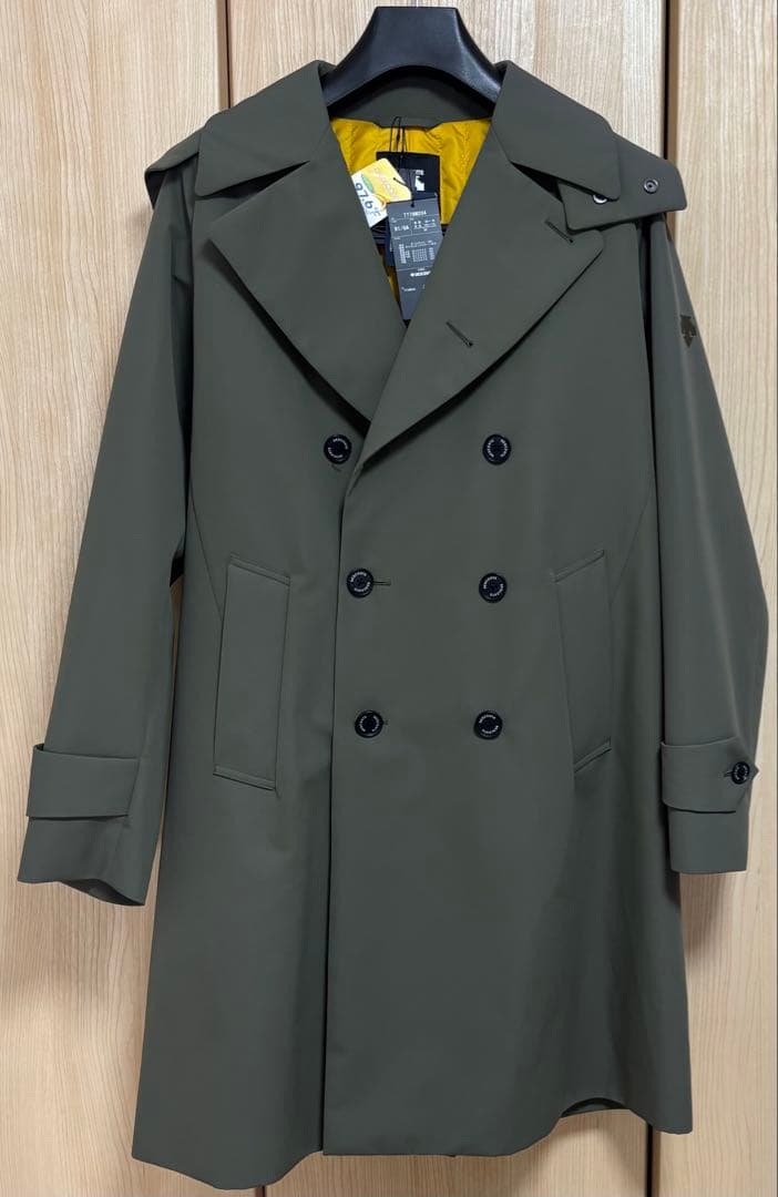 【新品】DESCENTE／ダブルブレスト トレンチコート