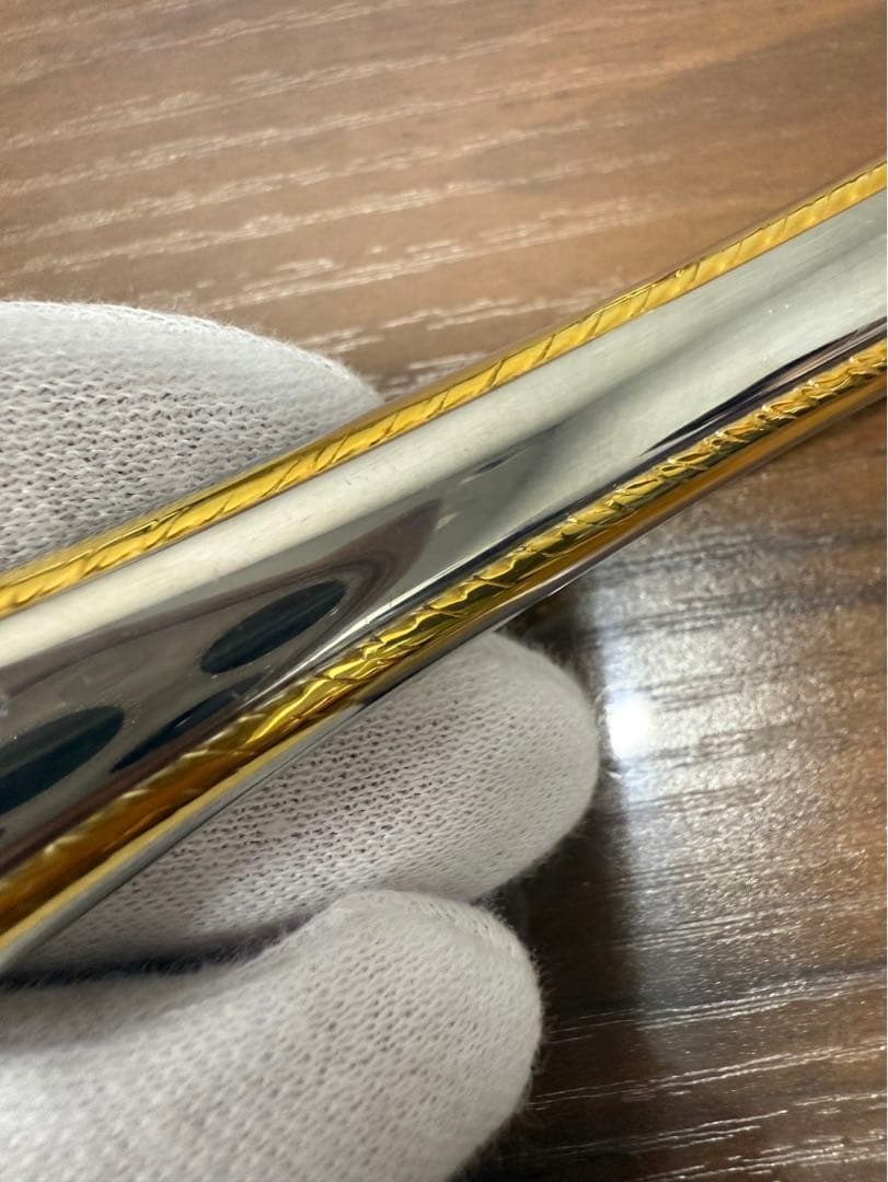 Gorham ゴールデンリボンエッジ カトラリーセット　各6本　合計30本セット