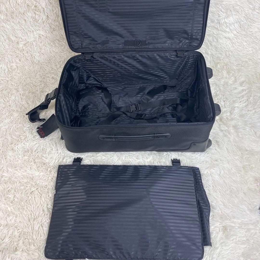 良品✨️TUMI キャリーケース アルファ2 機内持ち込み ブラック ロック付き