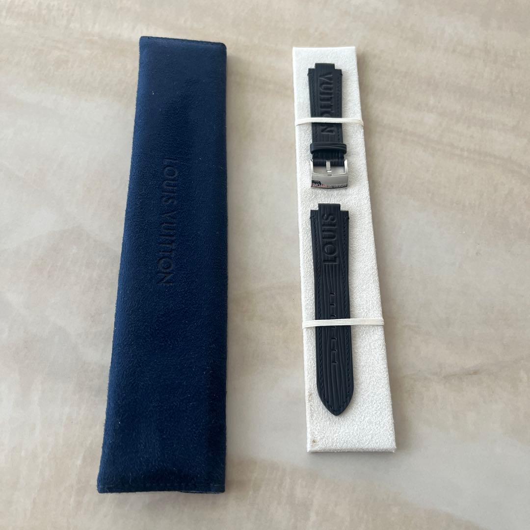 Louis Vuitton ブラック ラバーベルト