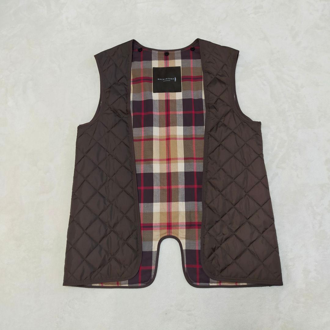 美品　MACKINTOSH　40　キルティングライナー付　ダブルトレンチコート