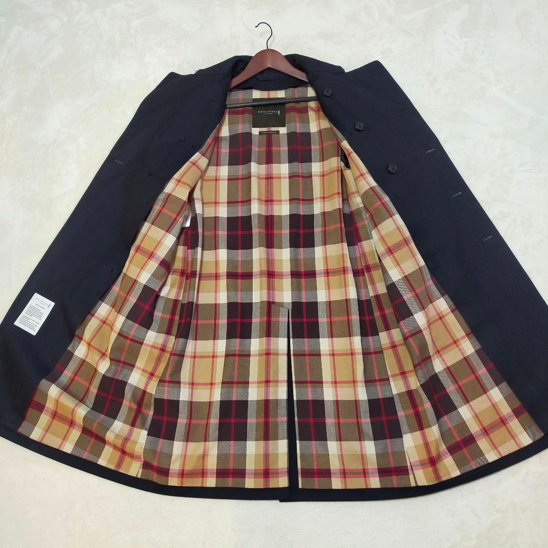 美品　MACKINTOSH　40　キルティングライナー付　ダブルトレンチコート