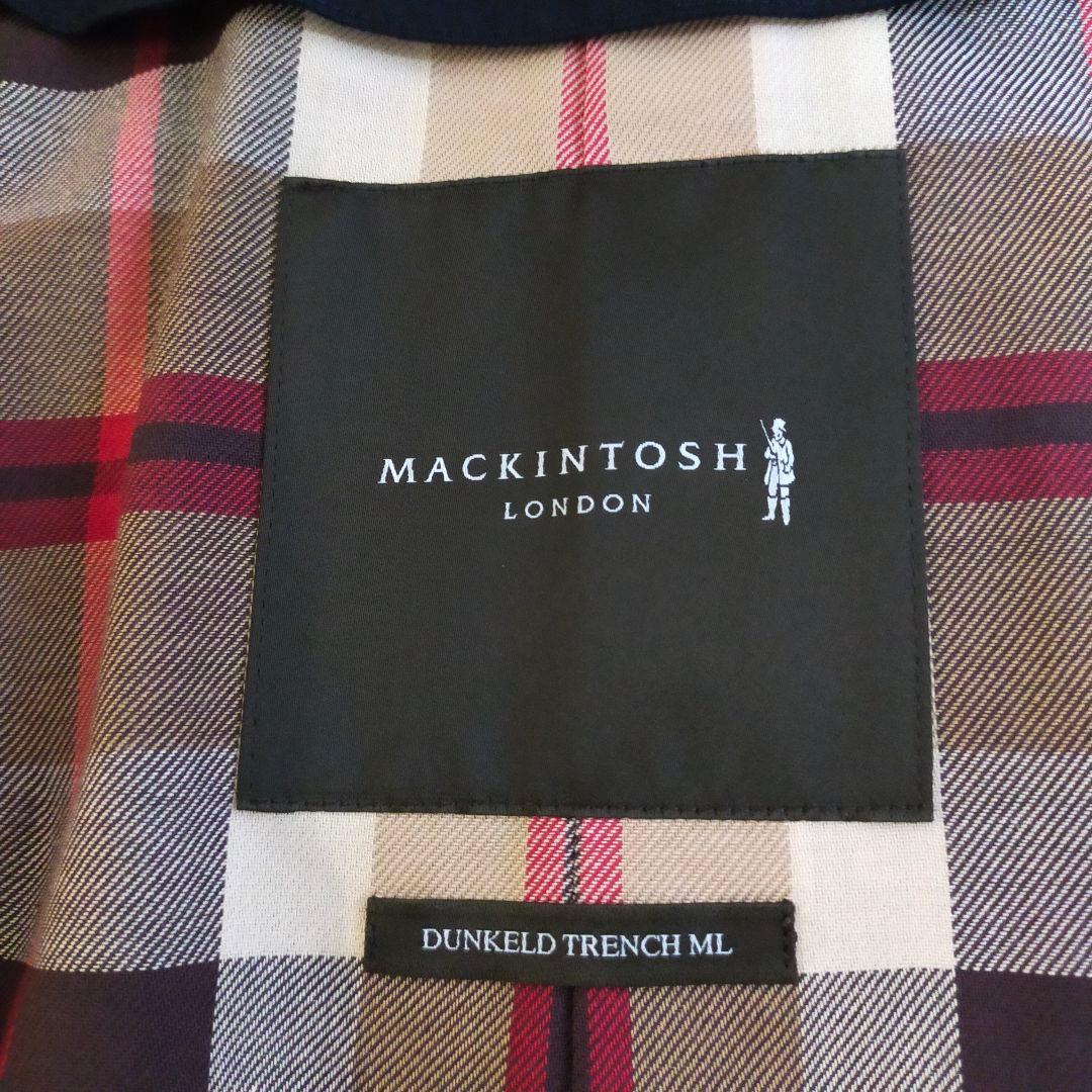 美品　MACKINTOSH　40　キルティングライナー付　ダブルトレンチコート