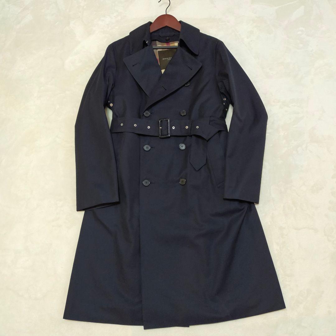 美品　MACKINTOSH　40　キルティングライナー付　ダブルトレンチコート