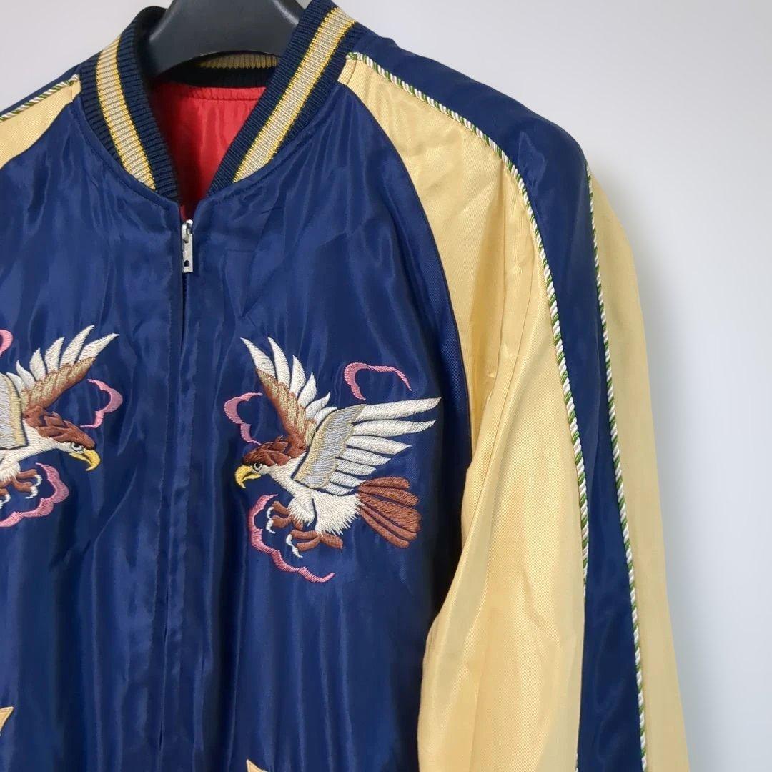 M*2様 試着のみ テーラー東洋 TALOR TOYO 両A面 スカジャン 黒虎