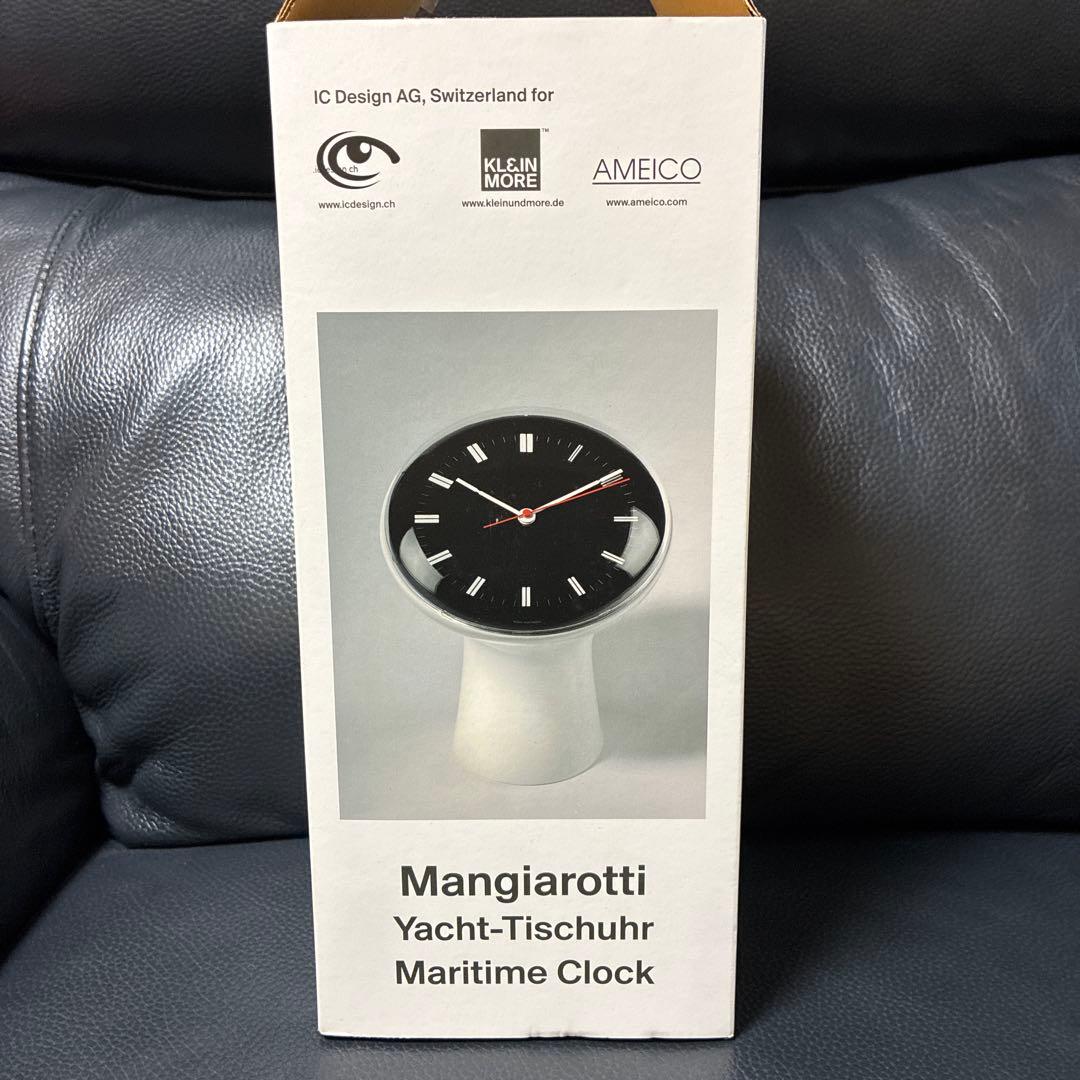 アンジェロ・マンジャロッティ 置き時計 セクティコン ドイツ