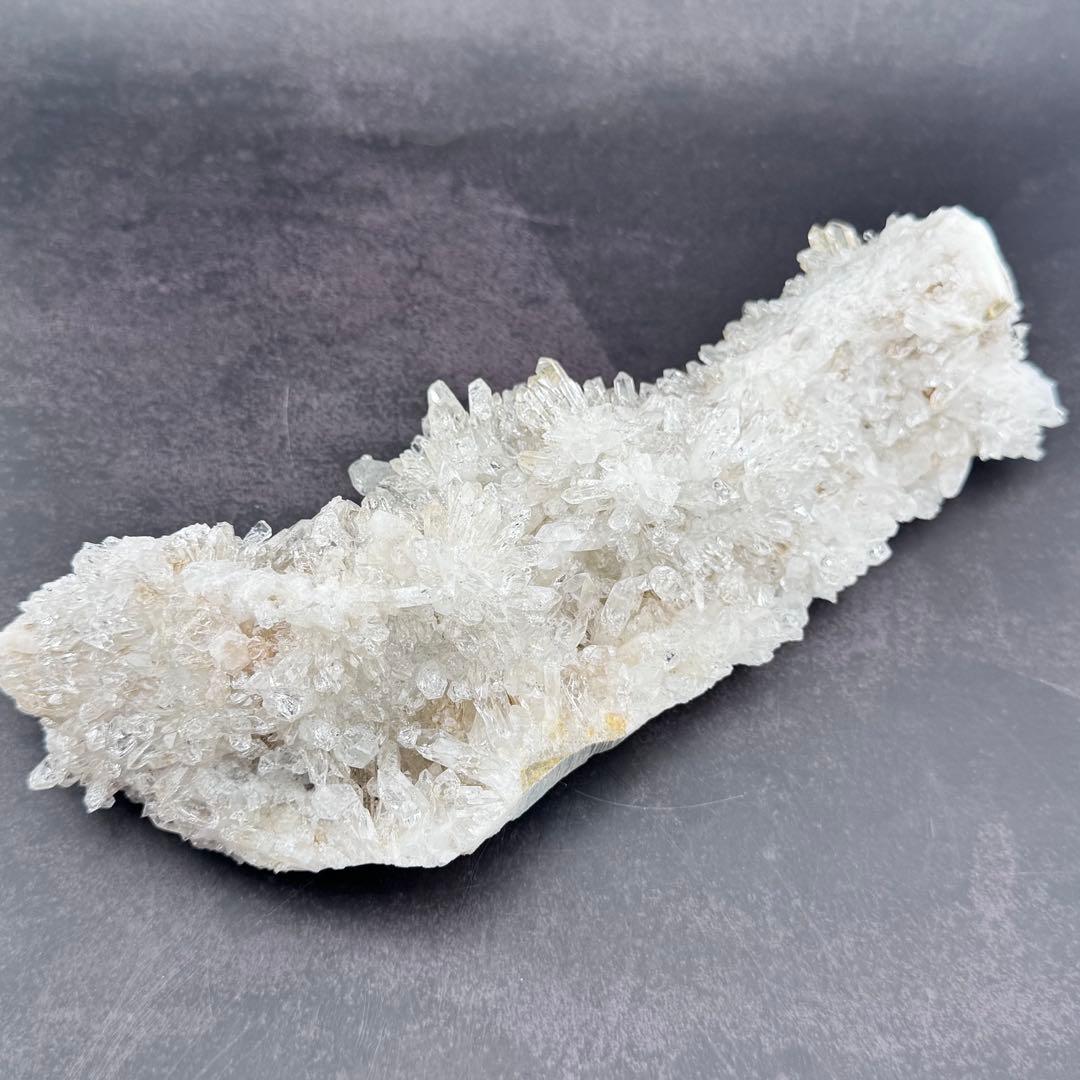 G-165水晶クラスター　原石　クリスタル　天然石　1kg キラキラ水晶原石