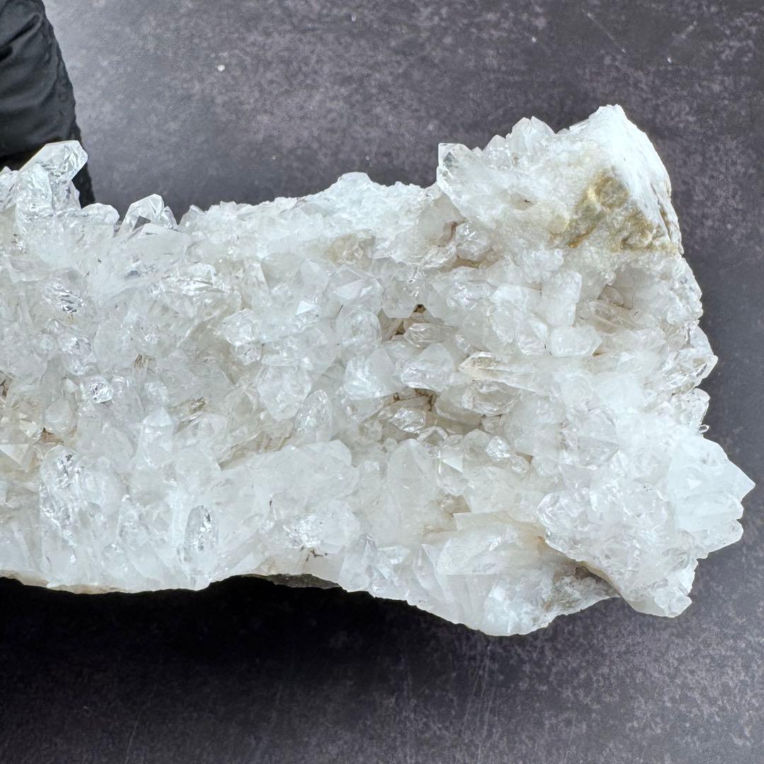 G-165水晶クラスター　原石　クリスタル　天然石　1kg キラキラ水晶原石