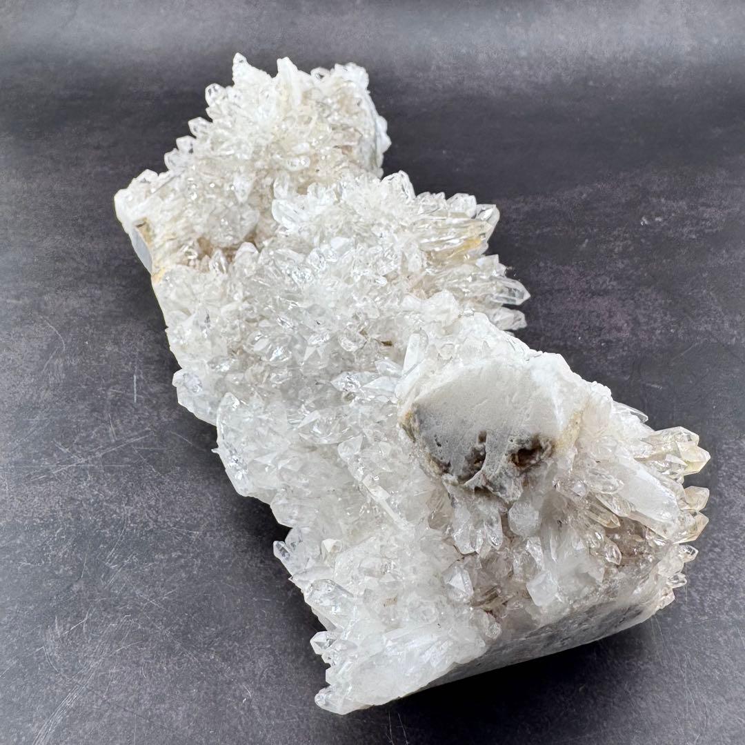 G-165水晶クラスター　原石　クリスタル　天然石　1kg キラキラ水晶原石